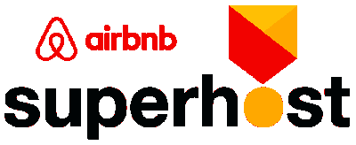 Airbnb superhost logo